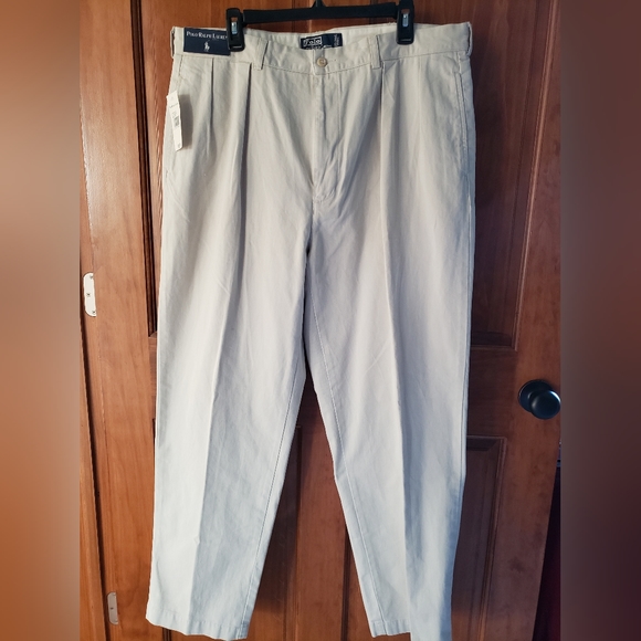 Polo Ralph Lauren Other - NWT Ralph Lauren Polo Mens Cream dress pants 40 x 32